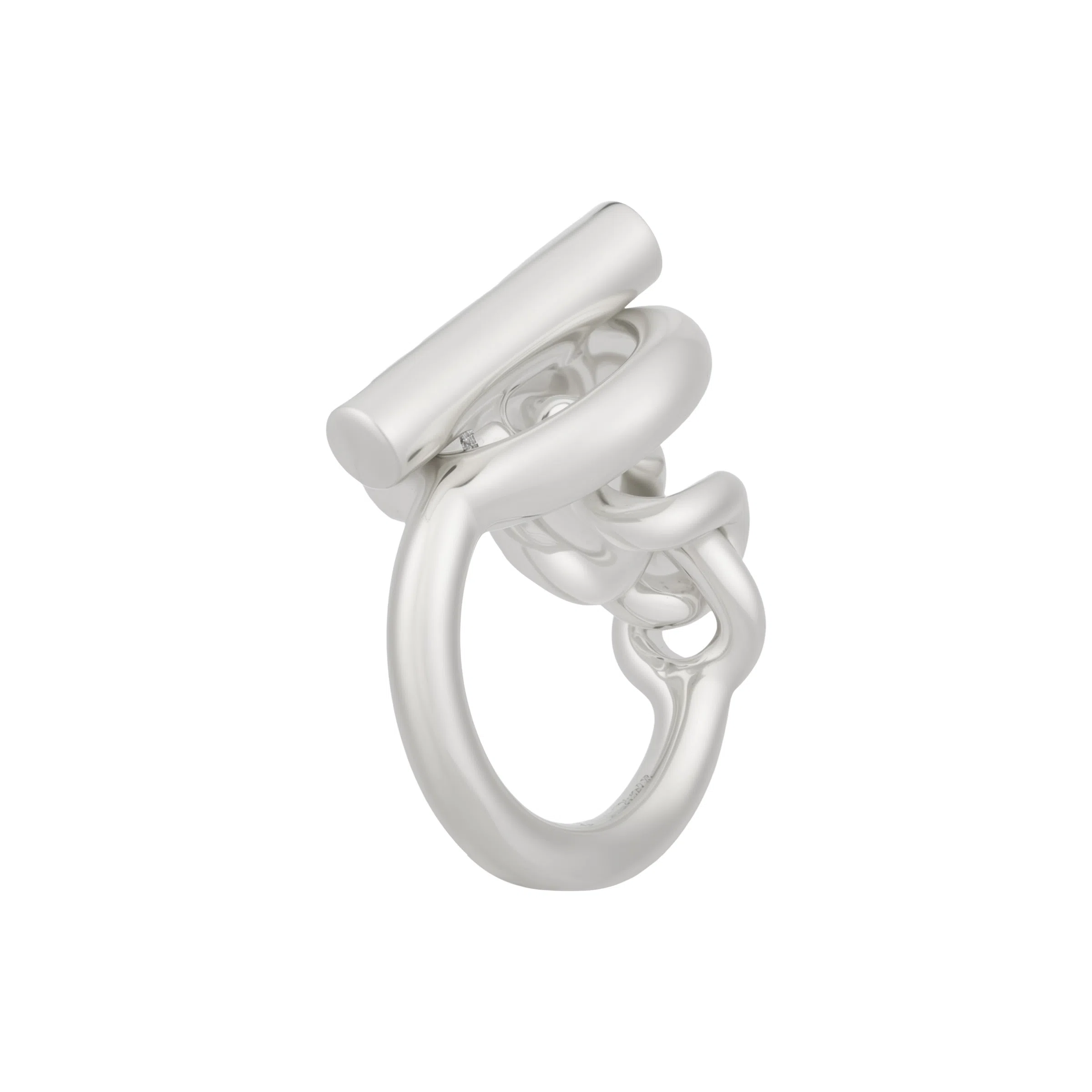 Hermes Classic Turn 925 Silver Ring