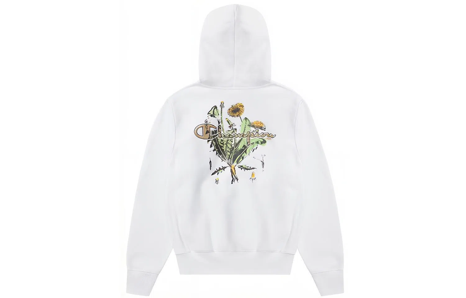 Champion US Life Logo Zip Floral Sweatshirt