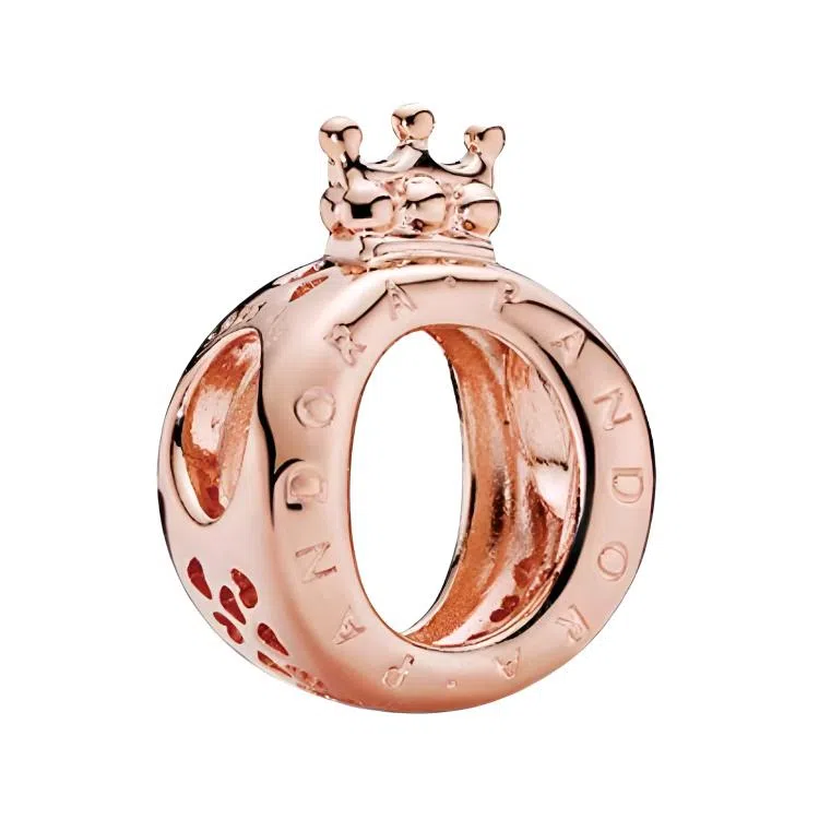 Pandora Crown Charm Rose Gold