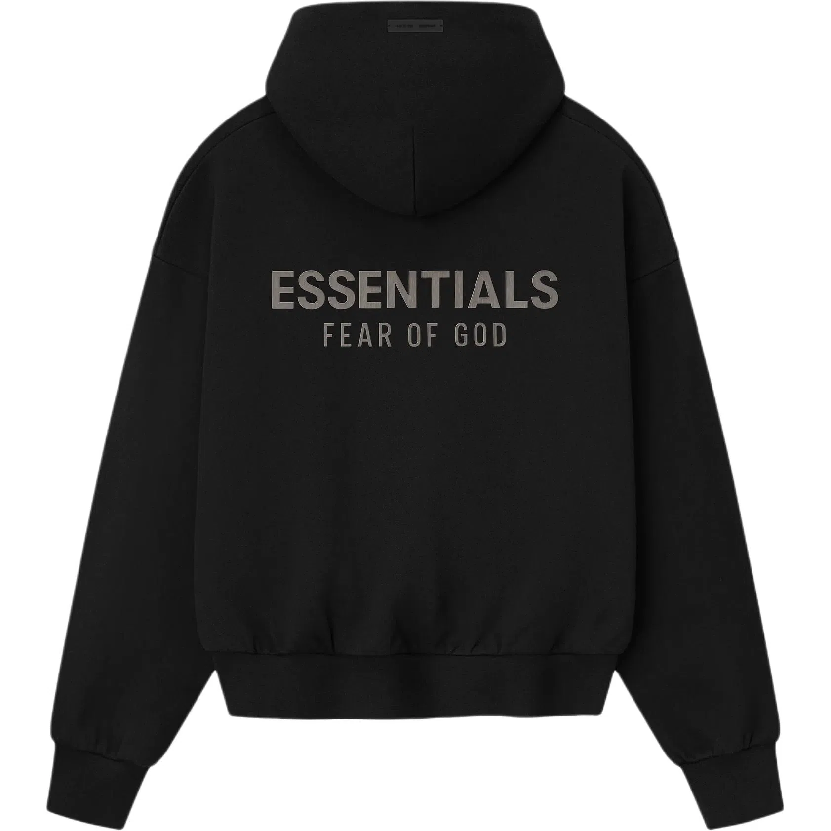 Fear of God Essentials Classic Fit Hoodie Jet Black
