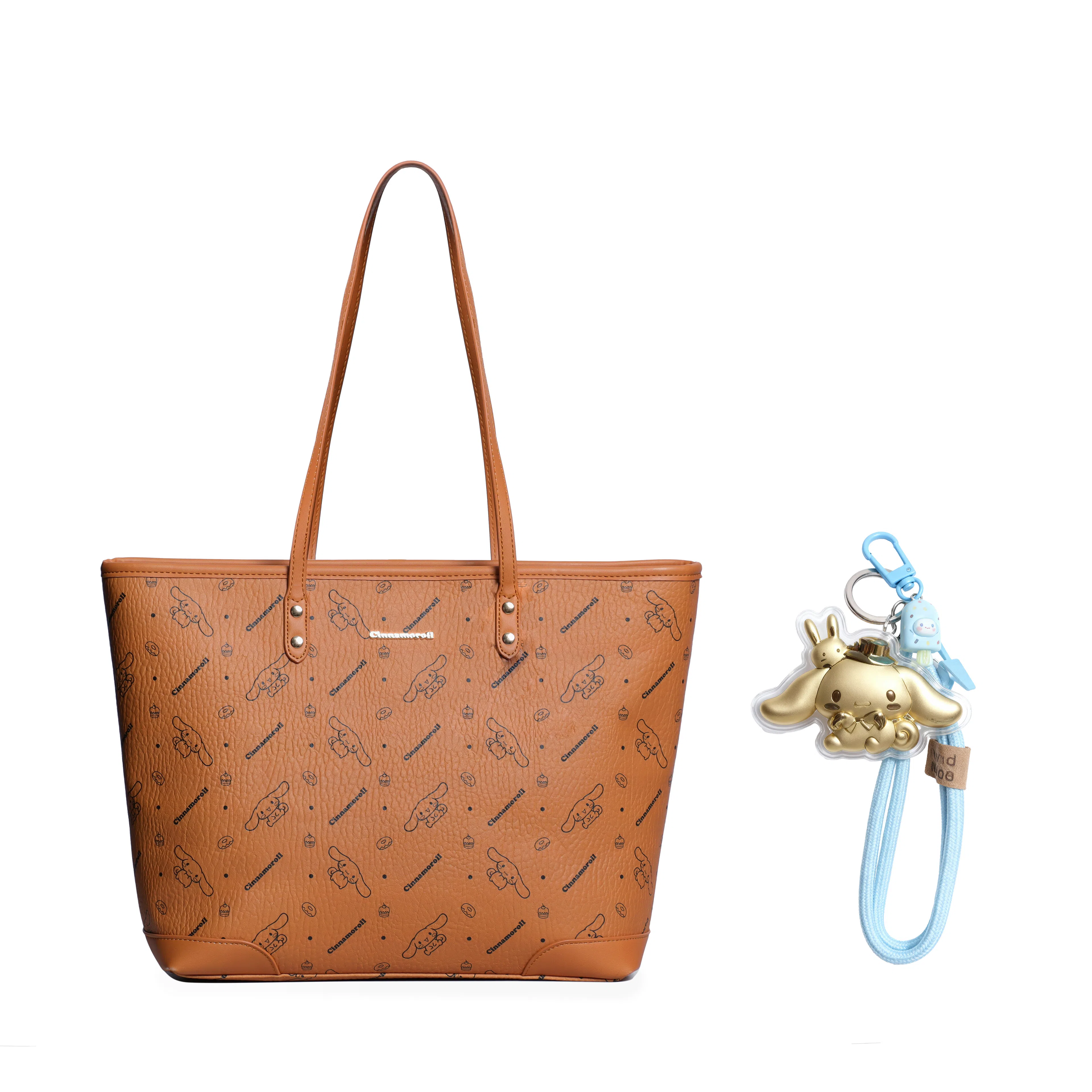 Sanrio Classic Cinnamoroll Tote Bag Brown