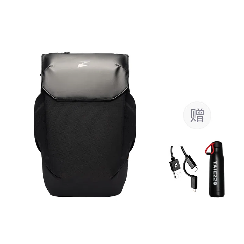 TAJEZZO Large Capacity Backpack Black