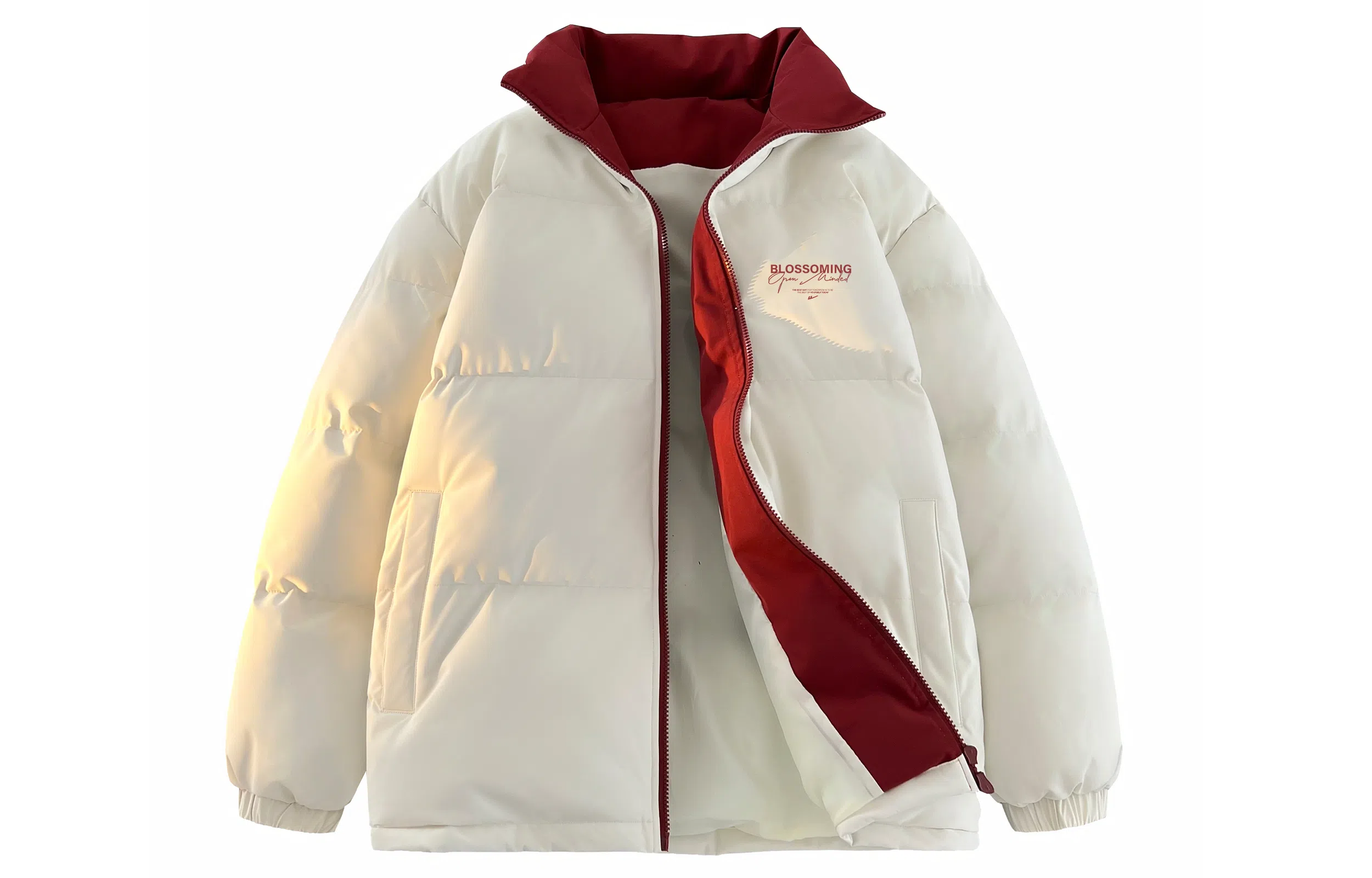 Warrior Basic Retro Lettering Cotton Jacket