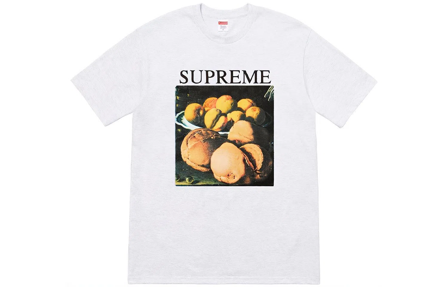 Supreme FW18 Still Life Tee Ash Grey
