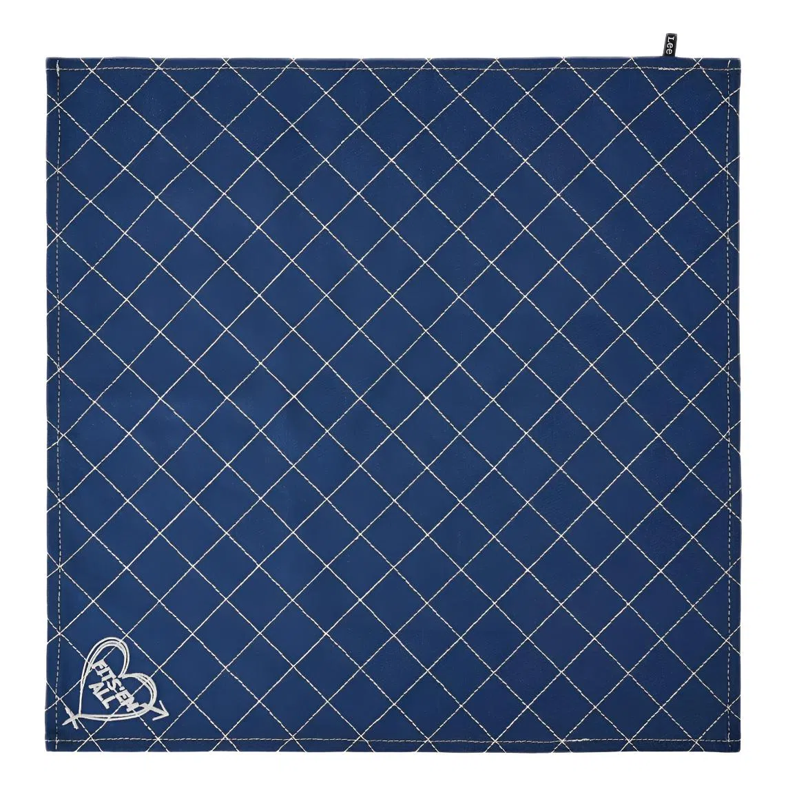 Lee Museum Series Embroidered Scarf Deep Blue