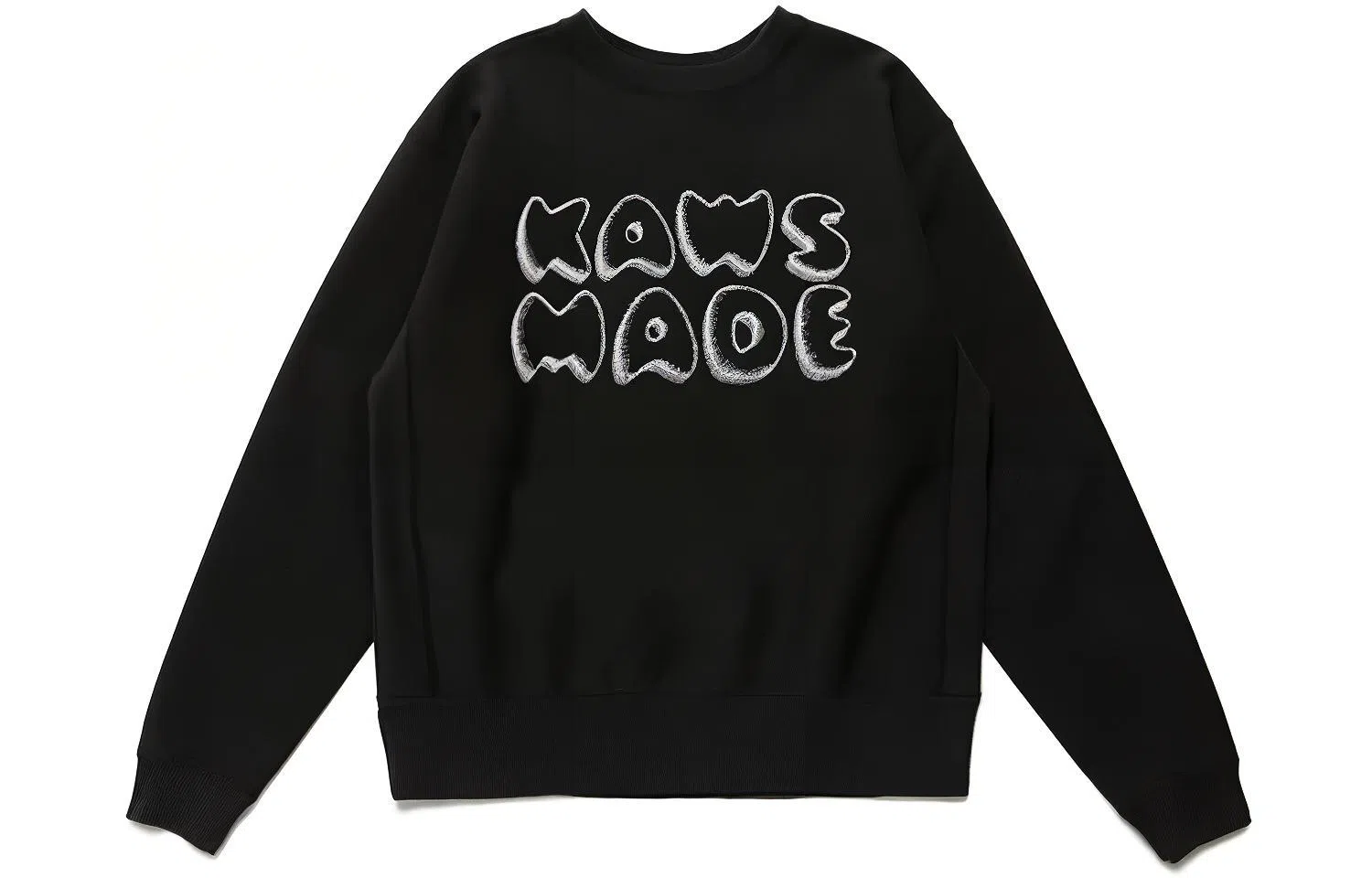 HUMAN MADE x KAWS Crewneck Sweatshirt Black