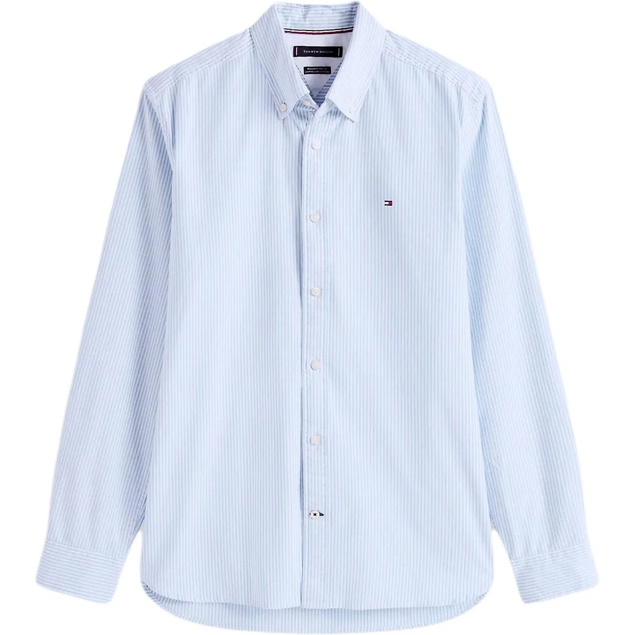 Tommy Hilfiger Regular Fit Stripe Stretch Oxford Shirt