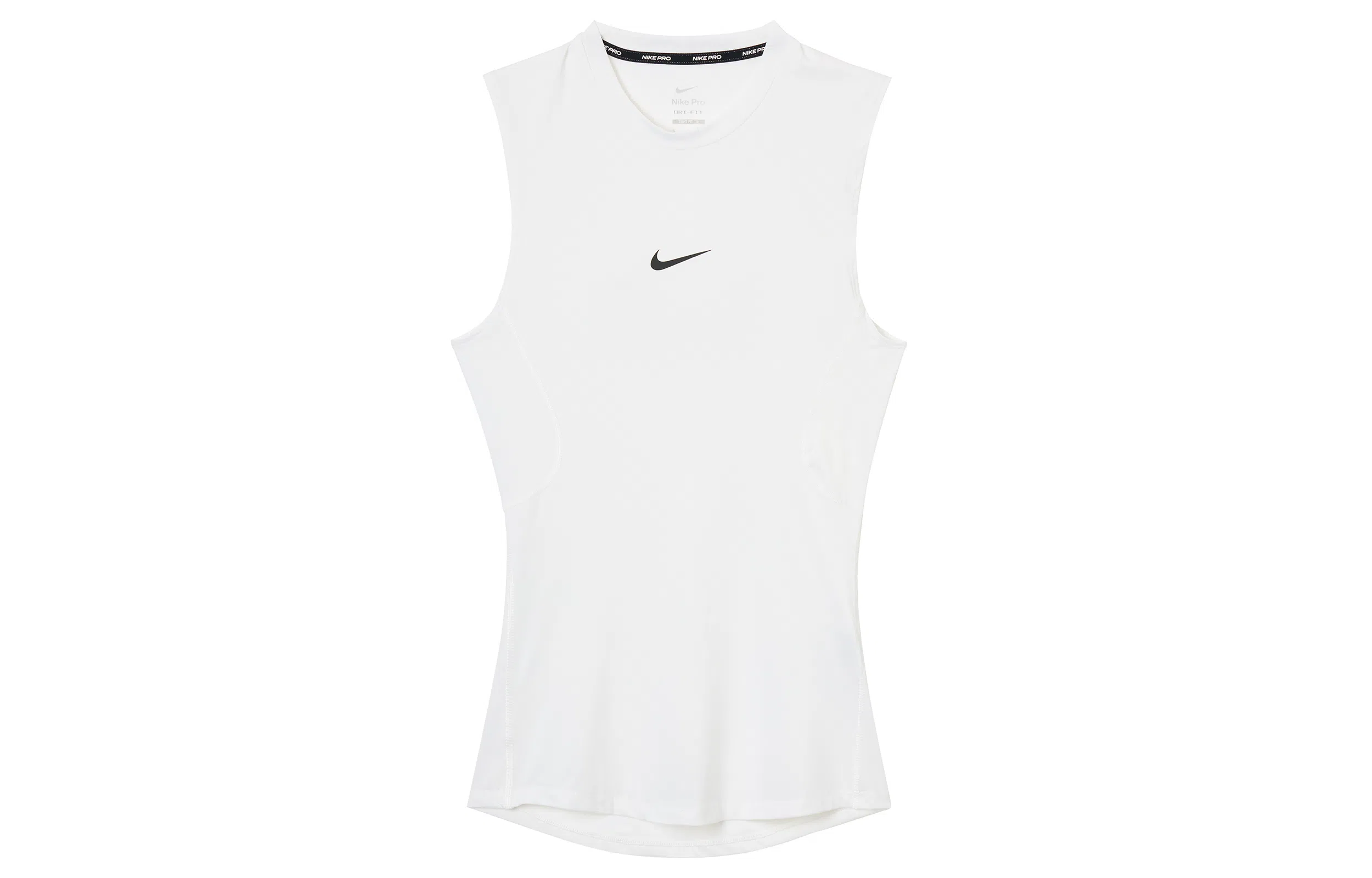 Nike Pro Sleeveless Compression Tee White
