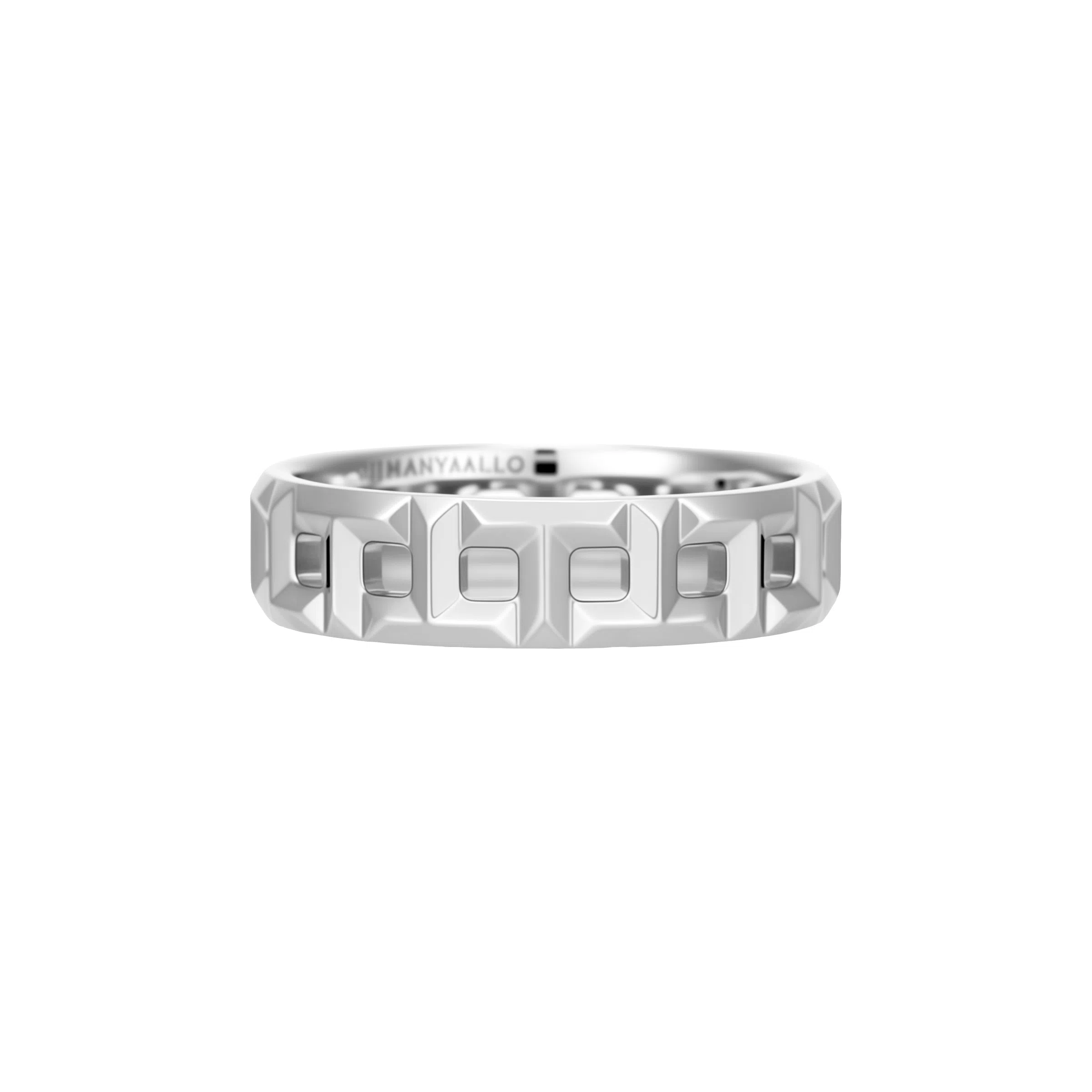 Tiffany & Co. Tiffany T True Wide Ring White Gold
