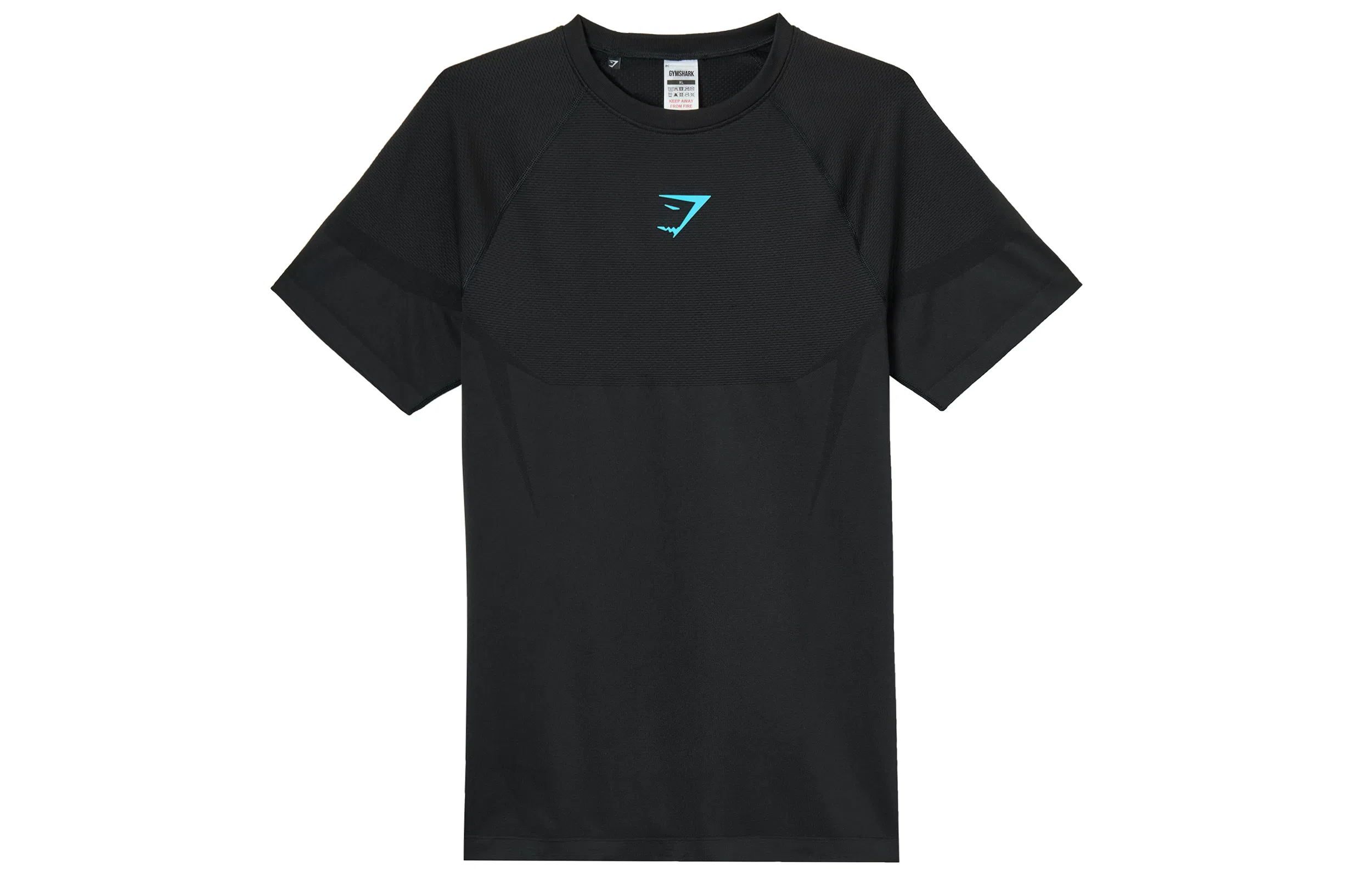 GYMSHARK Onyx 5.0 Seamless Tee