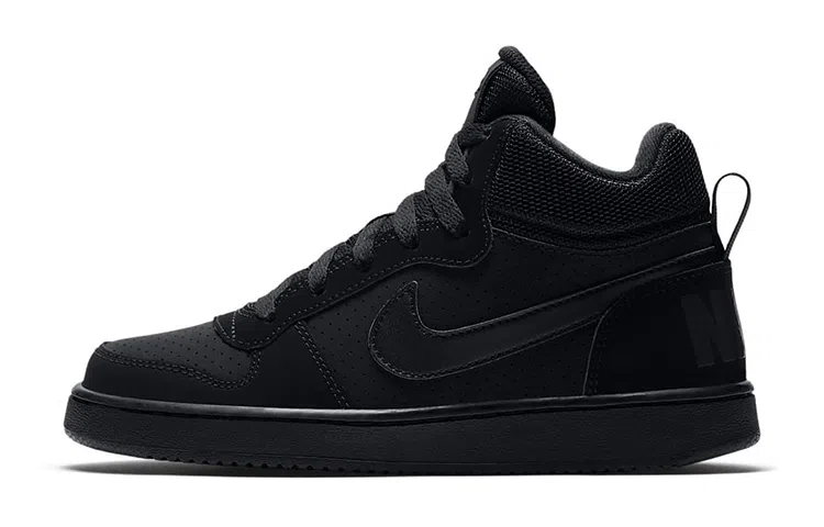 Nike Court Borough Mid Black