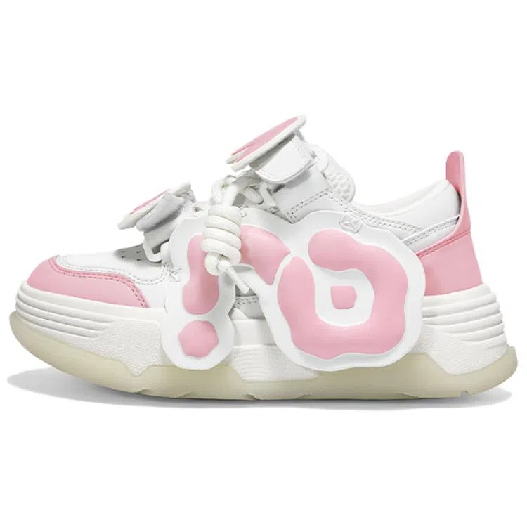 CN Skate Low White Pink