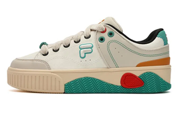 FILA Fusion Stack White Brown