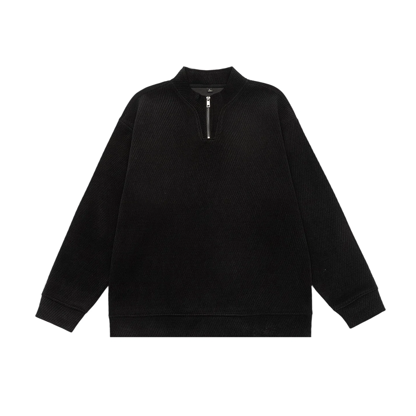 前进牛 宽松适中半高领卫衣 男款