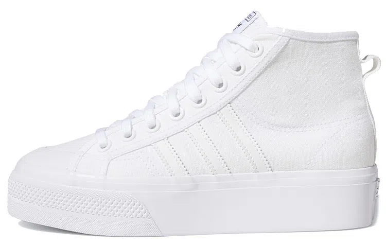 adidas Nizza Platform Mid White