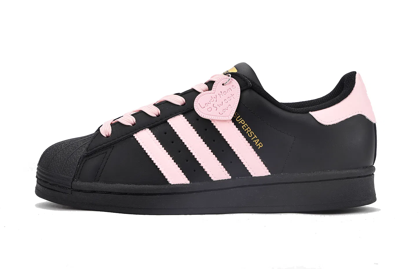 adidas Superstar Black Pink