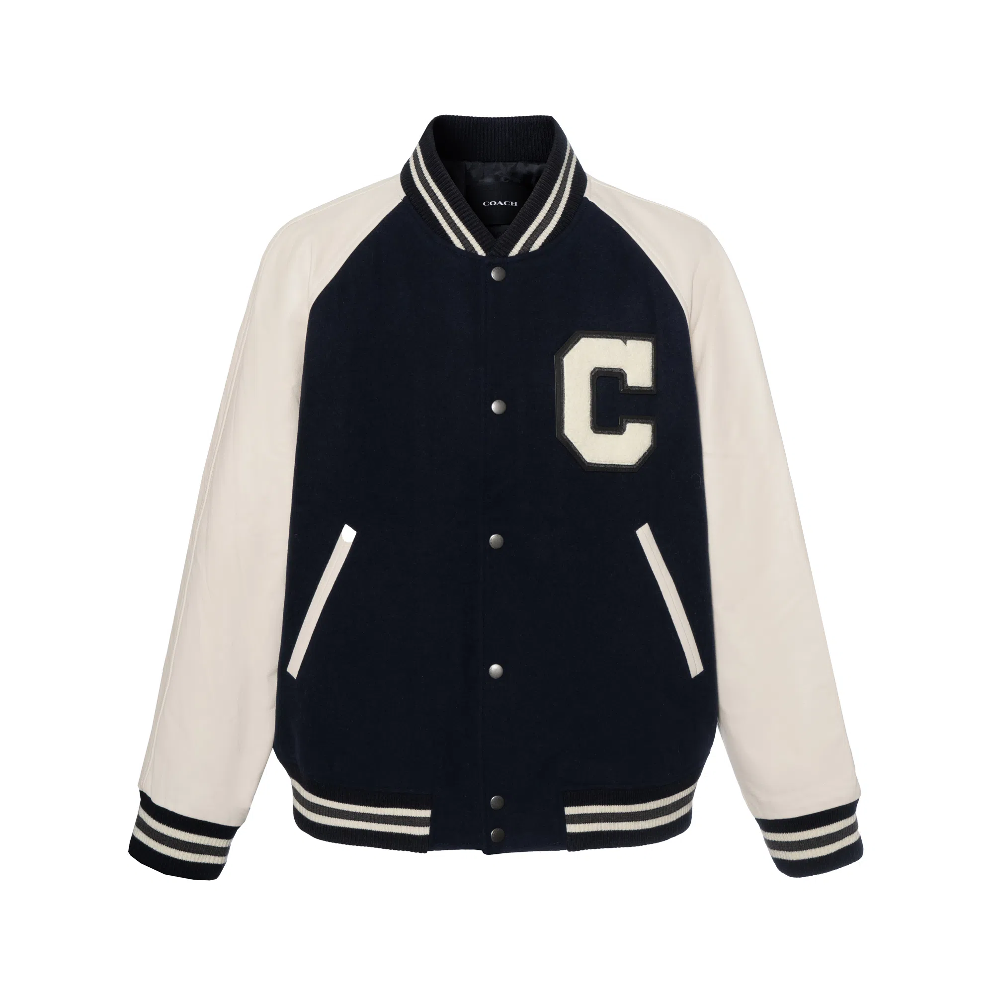 COACH SS23 Varsity Jacket Black