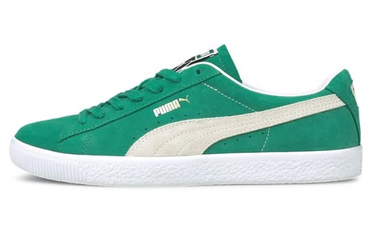 PUMA Suede Vtg Green White