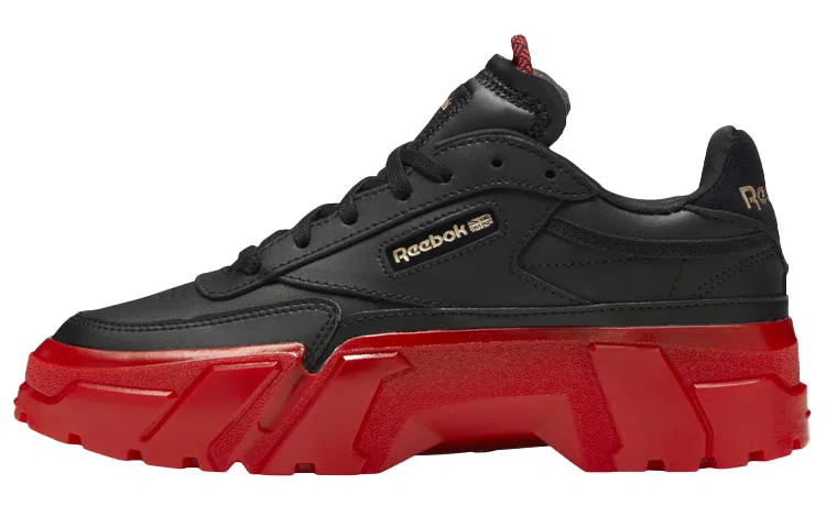 Reebok Club C Cardi B Black Red