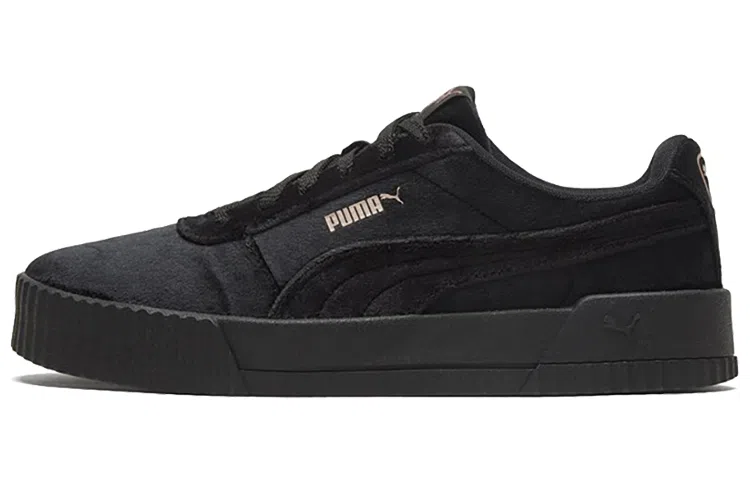 PUMA Carina Velvet Black Gold