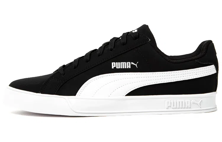 PUMA Smash Vulc Black White