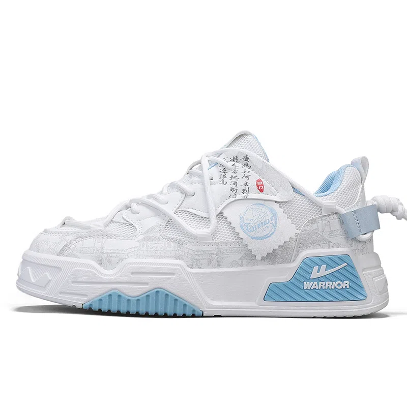Warrior Classic Low White Light Blue