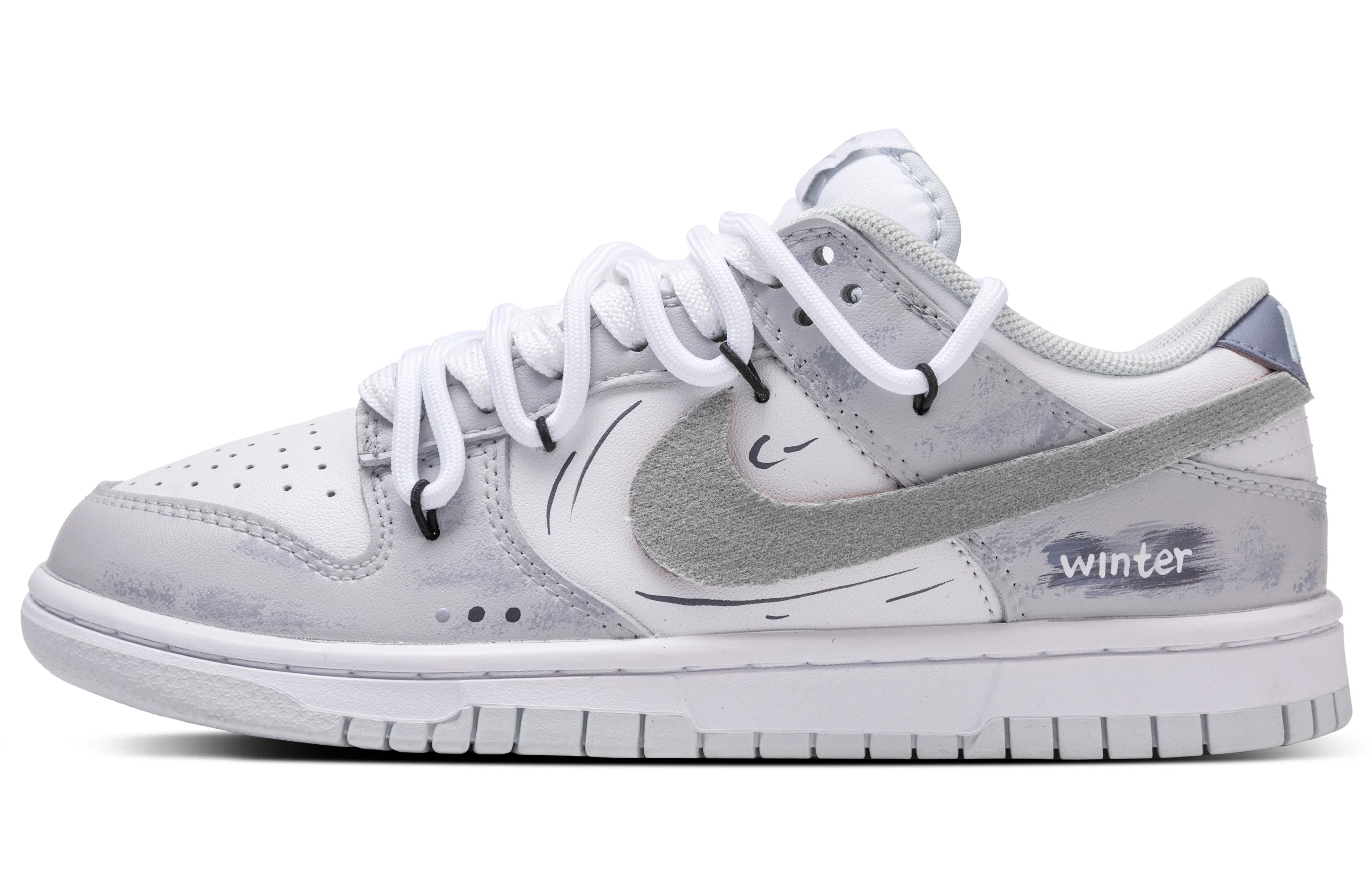 Nike Dunk Low White Grey