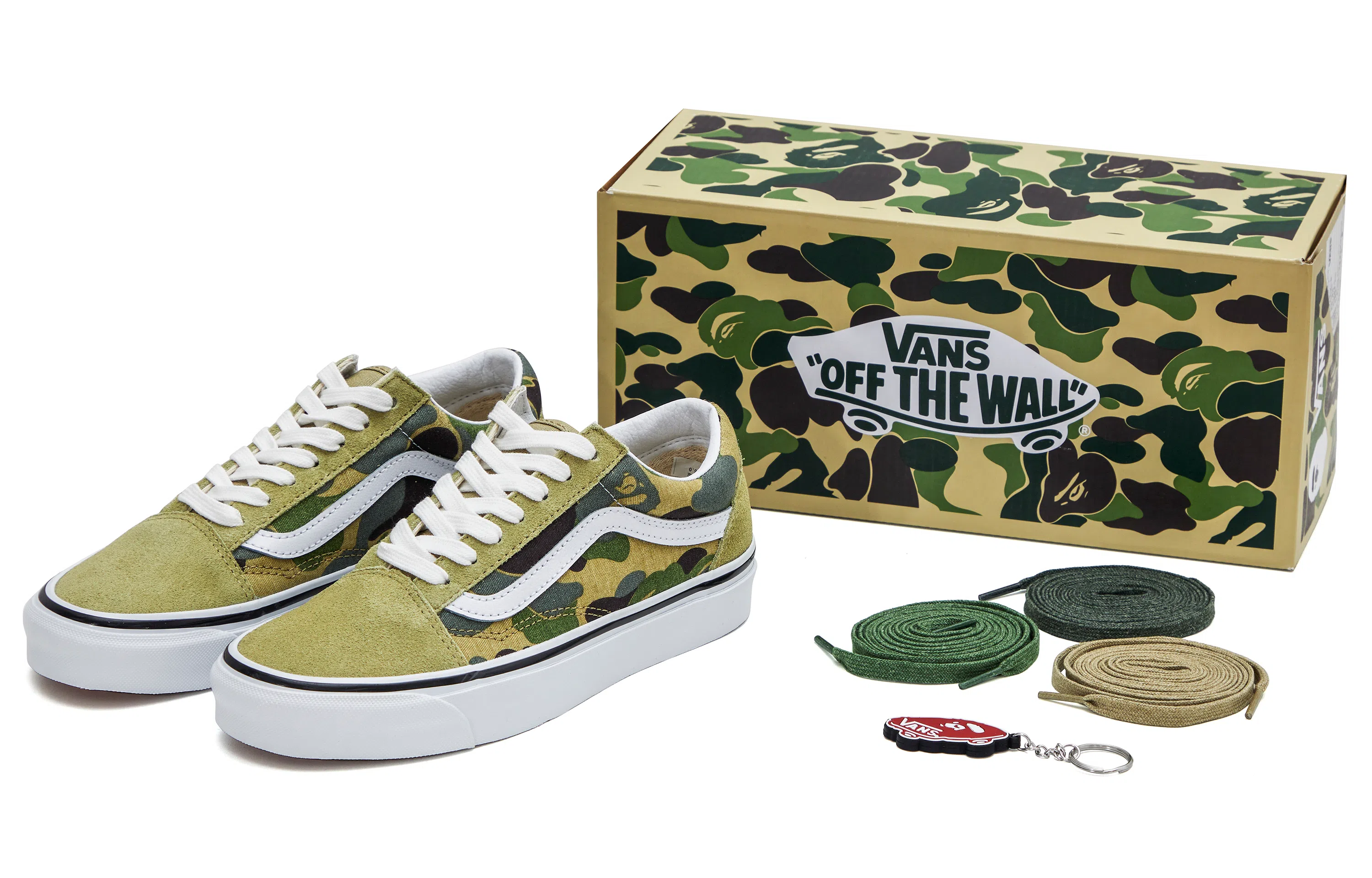 A BATHING APE x Vans Old Skool 36 DX Brown Camo