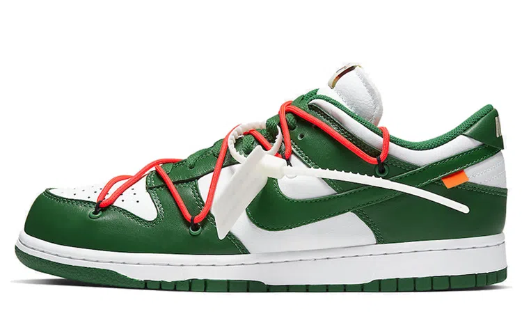 Off-White x Nike Dunk Low Green