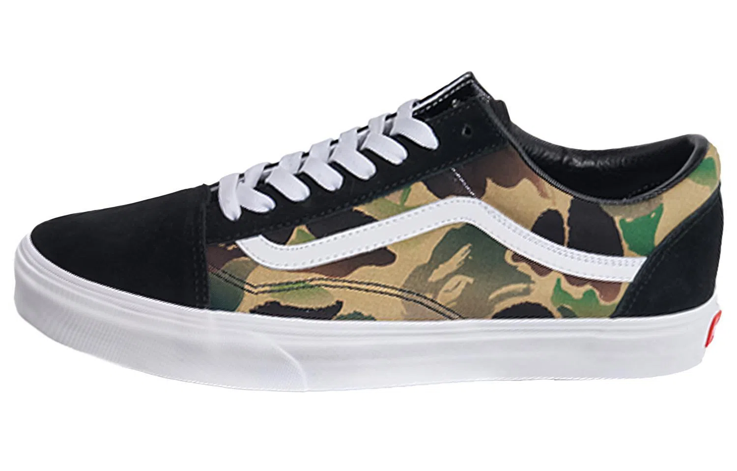 A BATHING APE x Vans Old Skool Low Black Camo