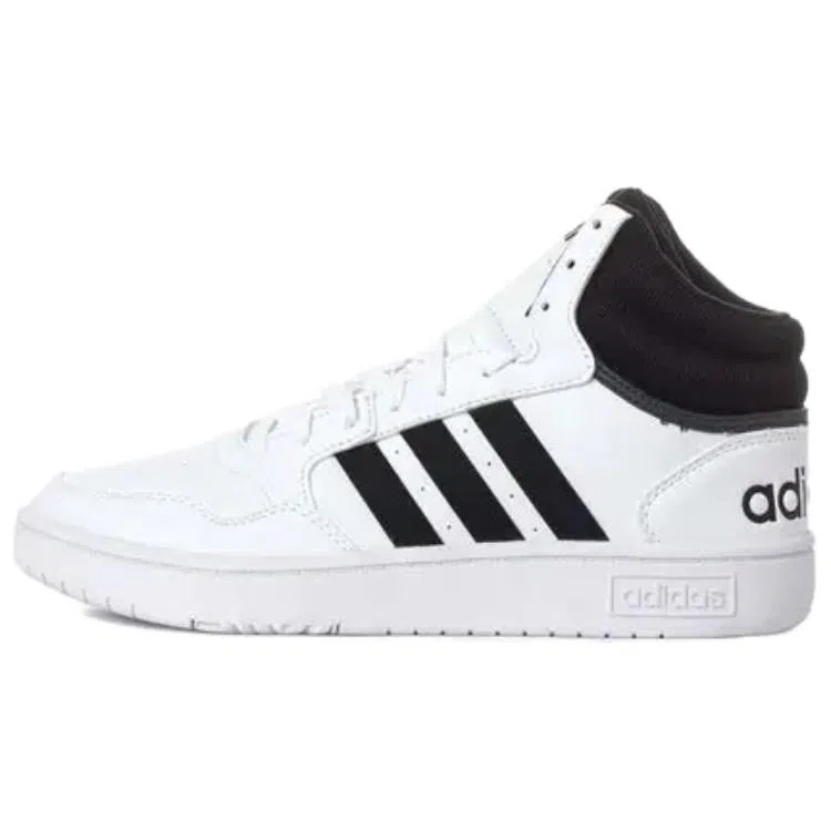 adidas Neo Hoops 3.0 Mid White Black
