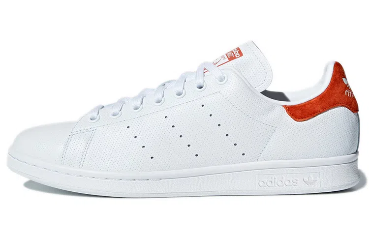 adidas Stan Smith White Orange Red