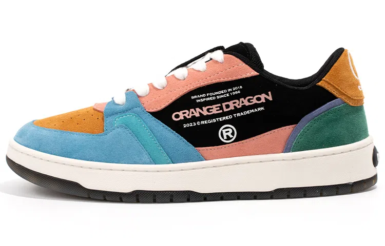 Orange Dragon x Ocai Low Top Sneakers