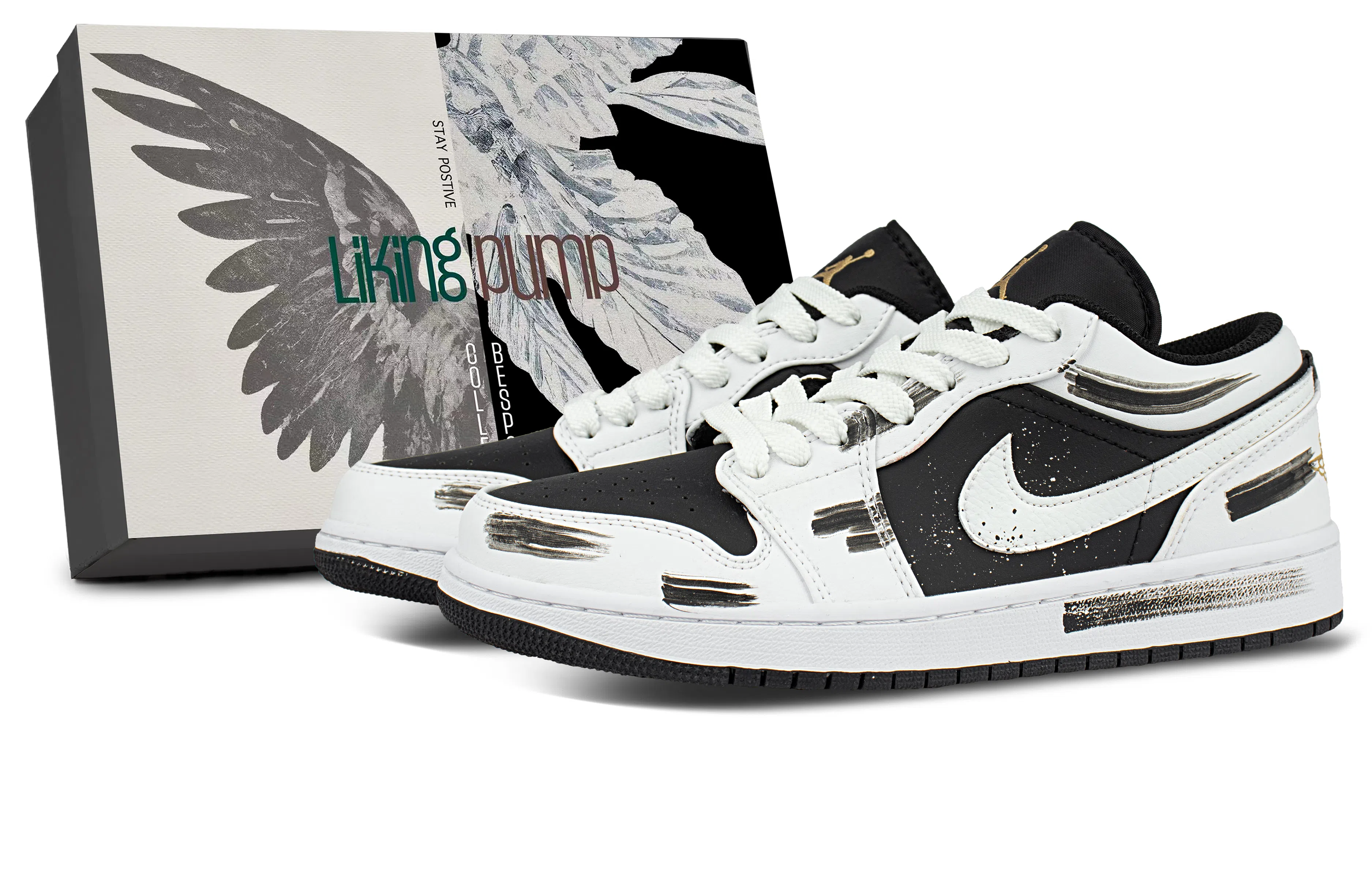 Jordan Air Jordan 1 Low White Black