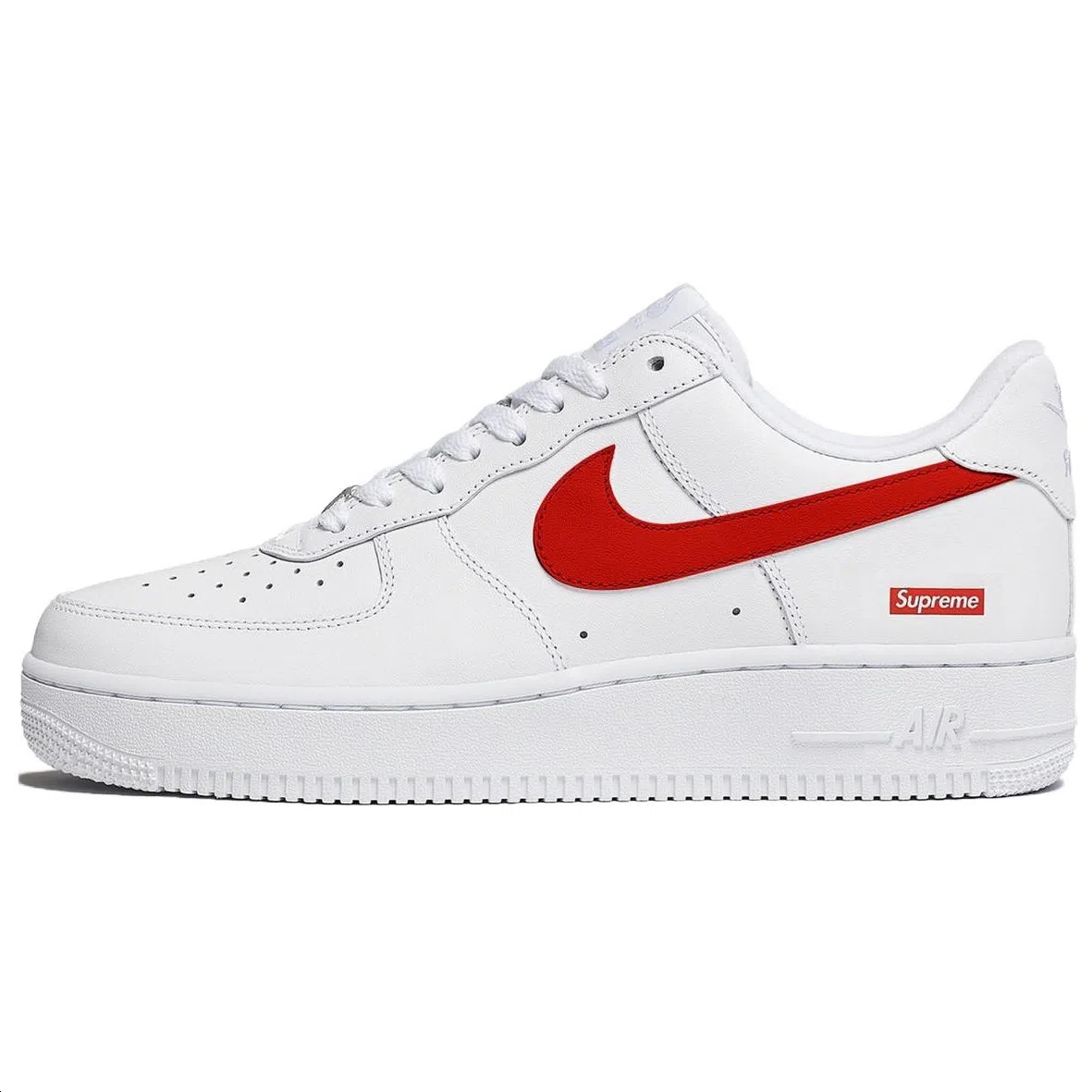 Supreme x Nike Air Force 1 White Red