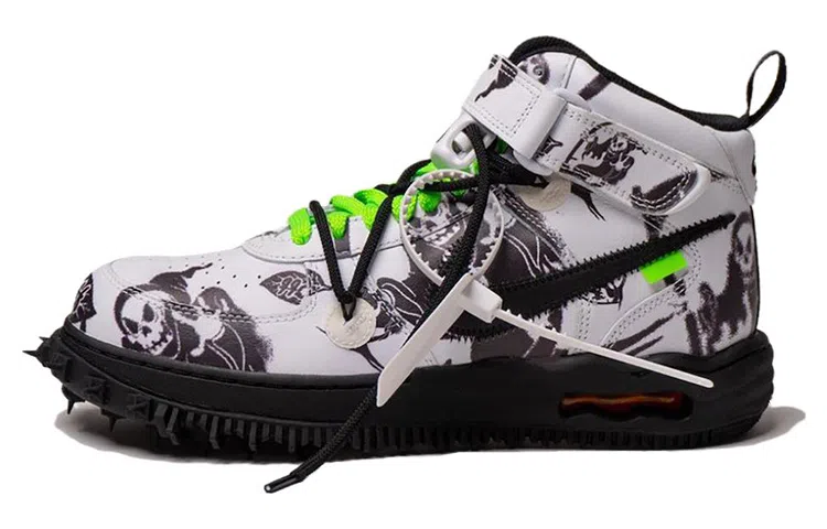 OFF-WHITE x Nike Air Force 1 Mid Black