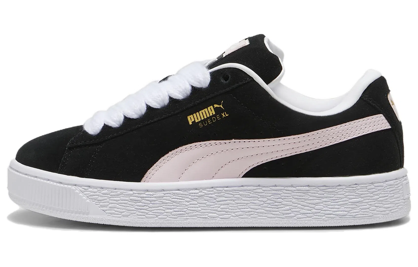 PUMA Suede XL White Black Pink
