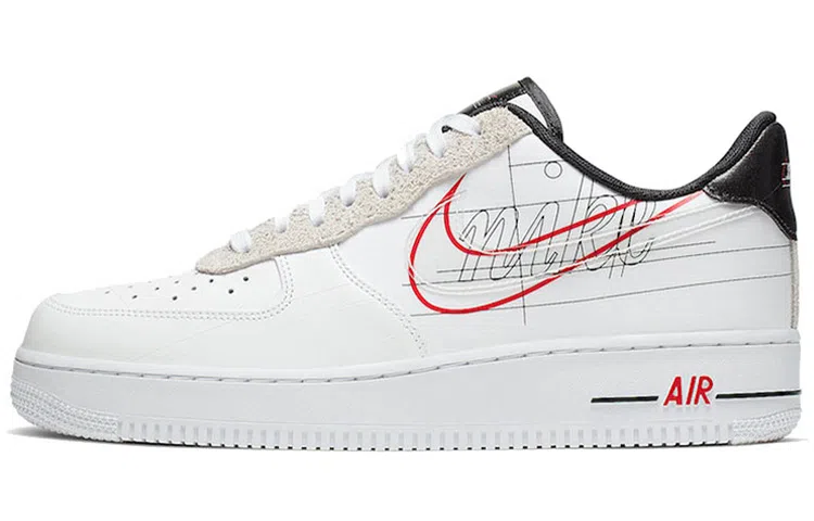 Nike Air Force 1 Script Swoosh logo