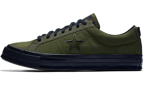 Carhartt WIP x Converse One Star Low Military Green