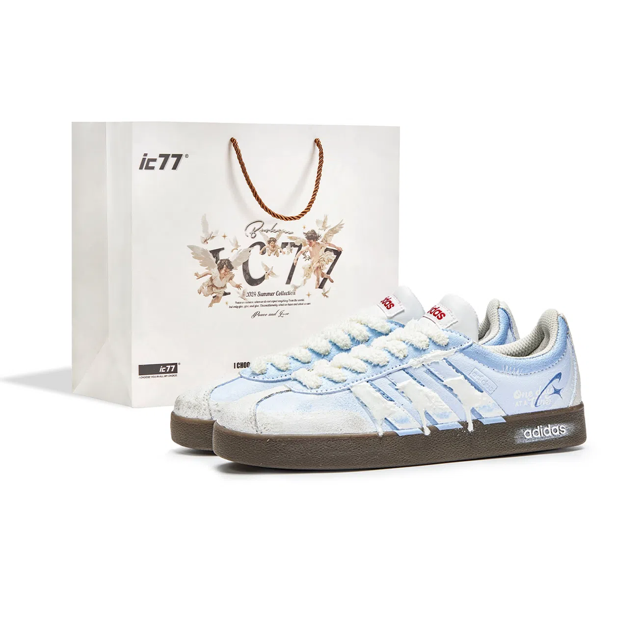 adidas neo VL Court White Blue