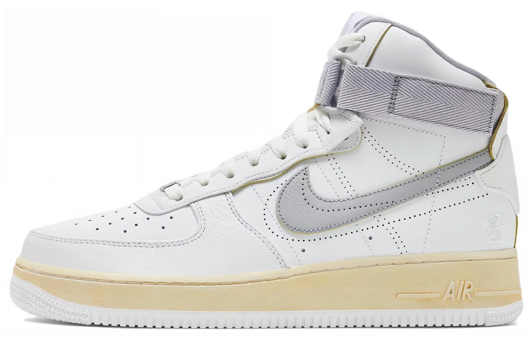 Nike Air Force 1 High '07 PRM White Grey