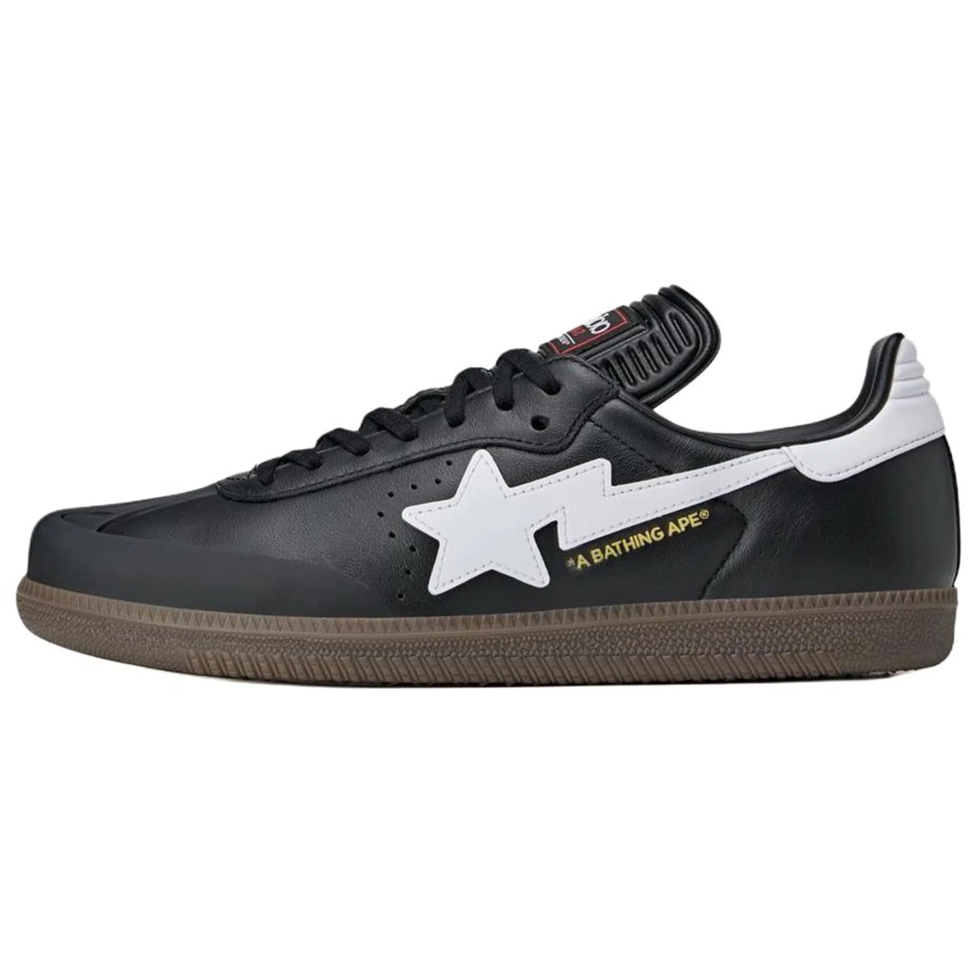 A BATHING APE x adidas Samba Black White