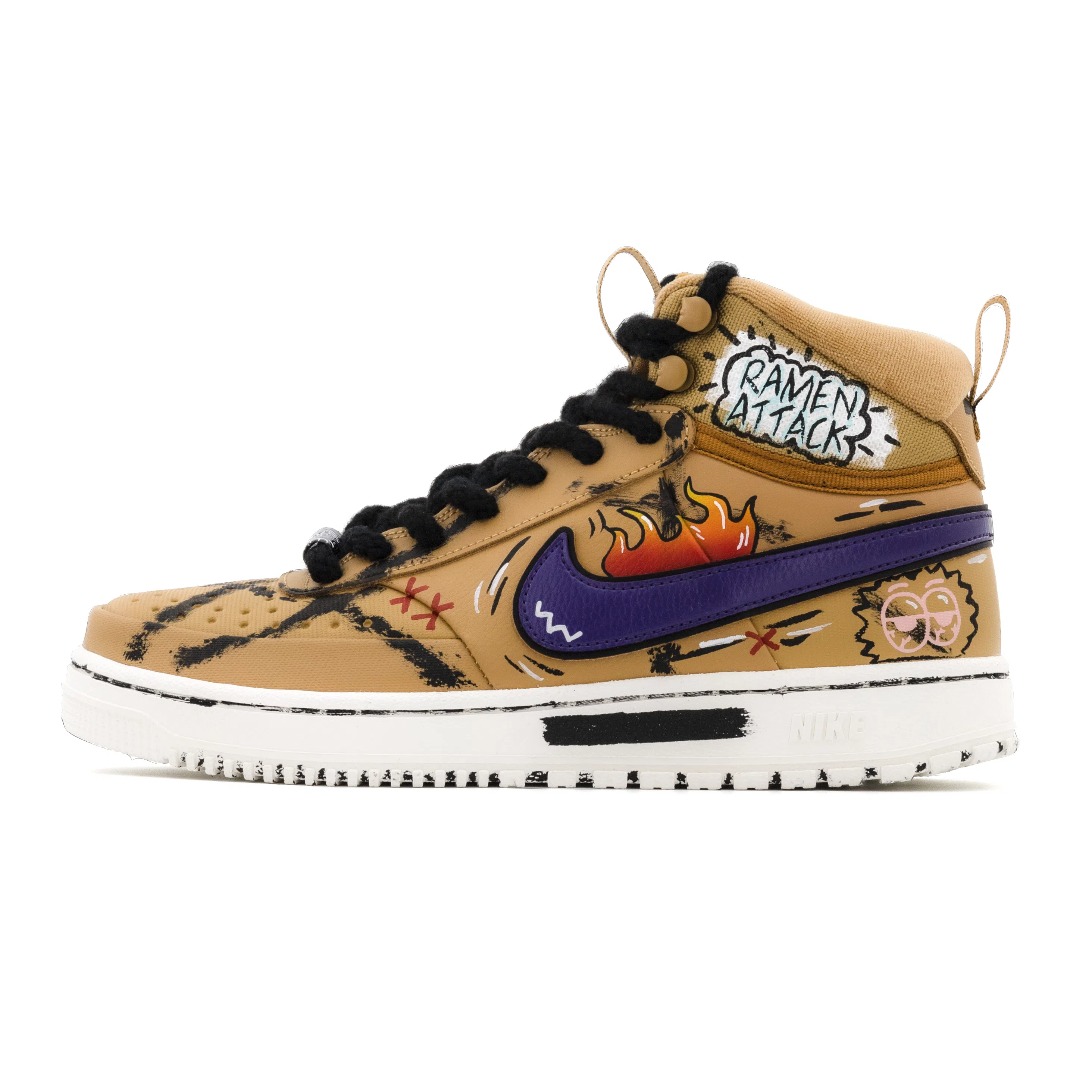 Nike Court Vision Mid Brown