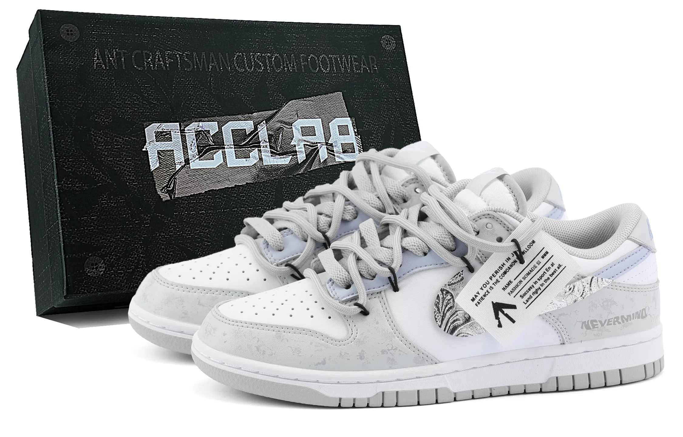 Nike Dunk Low Retro Silver Dragon Dawn Vibe