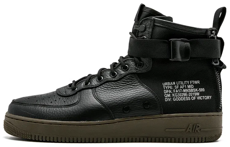 Nike Air Force 1 High Black Dark Hazel