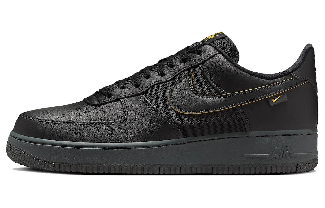 Nike Air Force 1 Low Black Yellow
