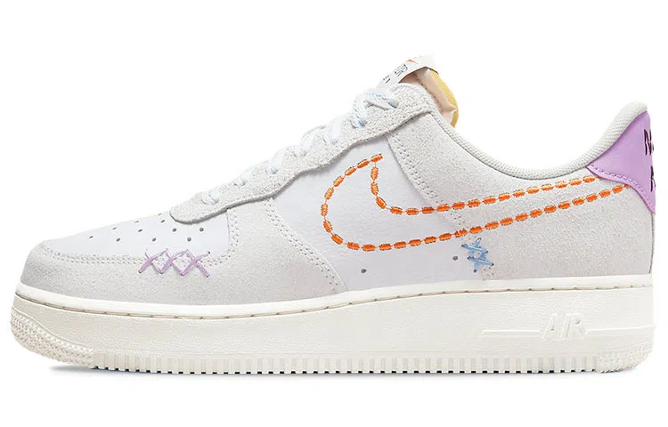 Nike Air Force 1 Low Grey White Orange