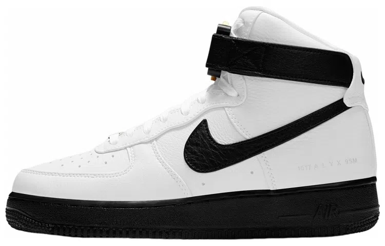 1017 ALYX 9SM x Nike Air Force 1 High White Black