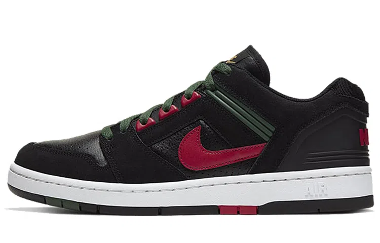 Nike Air Force 2 Low Black Red Green