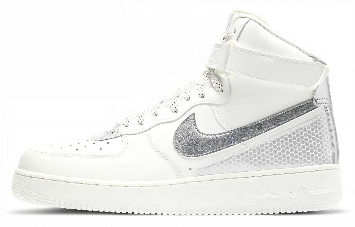 Nike Air Force 1 '07 LV8 3M High Silver White